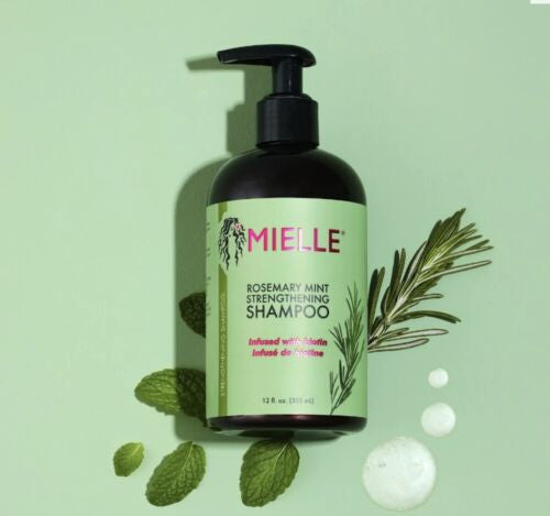 Mielle Organics Rosemary Mint Strengthening Shampoo - 12 fl oz