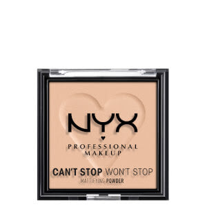 NYX Professional Makeup Can't Stop Won't Stop Mattifying Lightweight Powder Light Medium