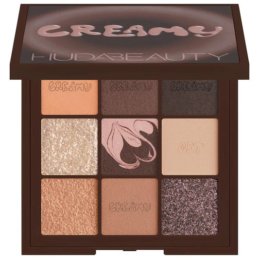 HUDA BEAUTY Creamy Obsessions Eyeshadow Palette Neutral Brown