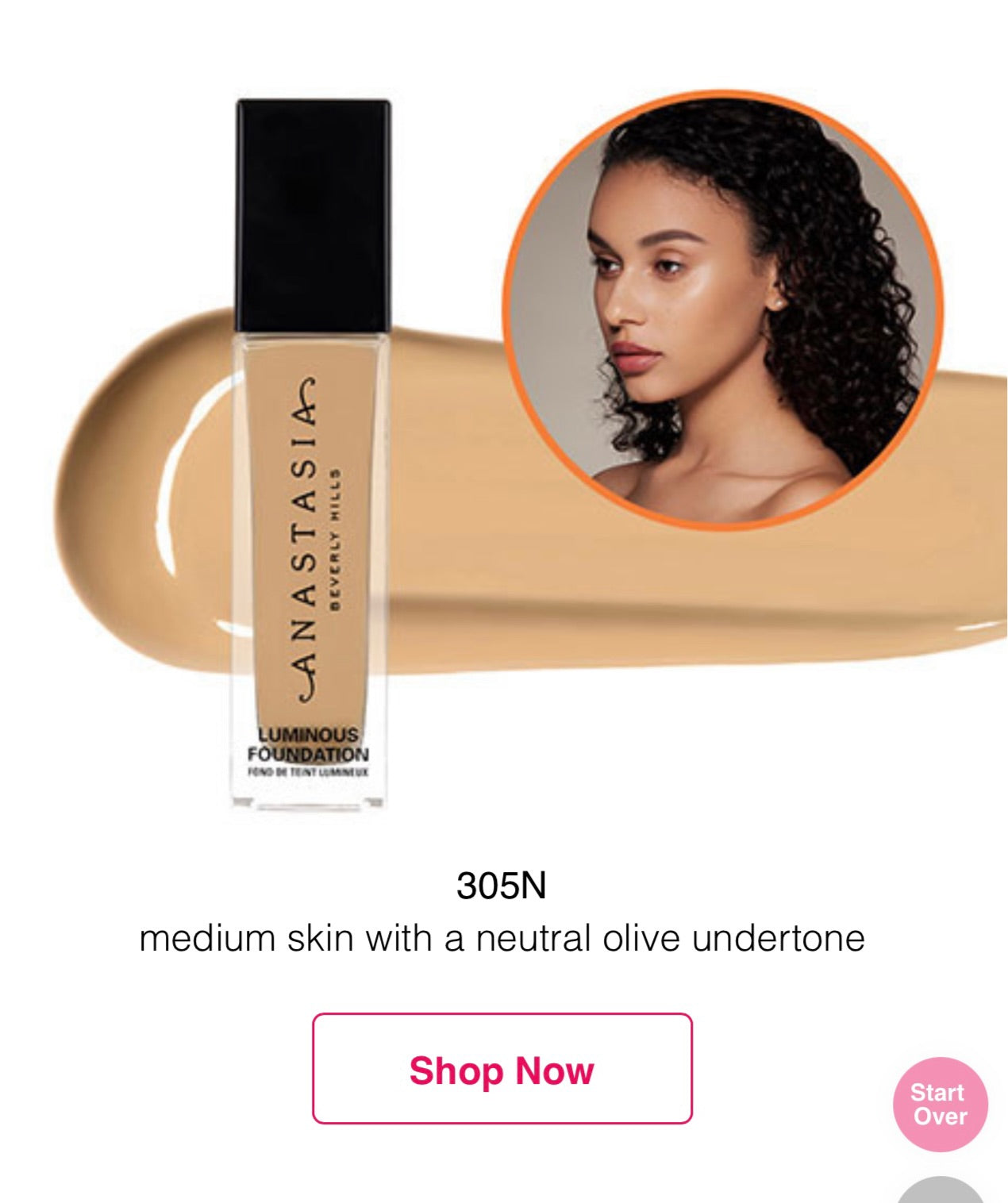 des beverly foundation – coin luminous hills 305N filles Le anastasia